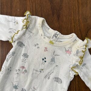 Pehr Adorable Animal Print Baby Onesie